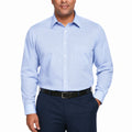 Chemise homme taille M en tissu bleu clair à manches longues pour tenue professionnelle